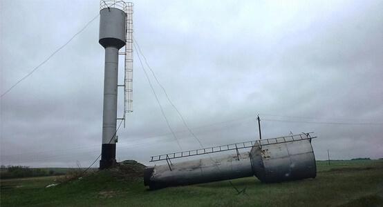 Изготовление и установка водонапорных башен Рожновского