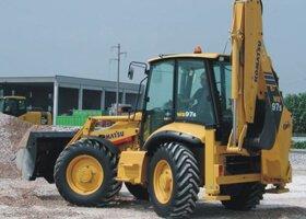 Экскаватор Komatsu WB97S