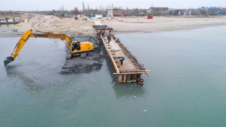 Реконструкция соединительного канала между Тилигульским лиманом и Чёрным морем