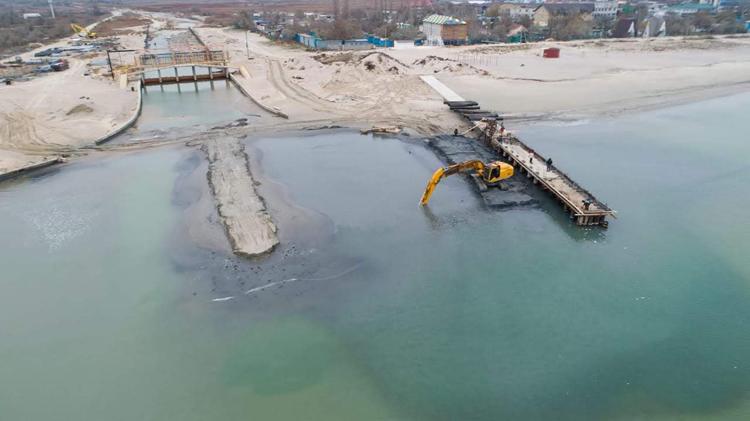 Реконструкция соединительного канала между Тилигульским лиманом и Чёрным морем